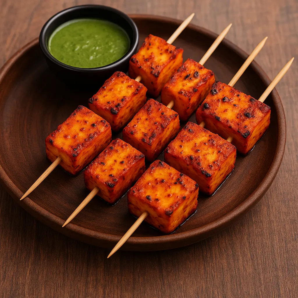 Peri peri Paneer BBQ